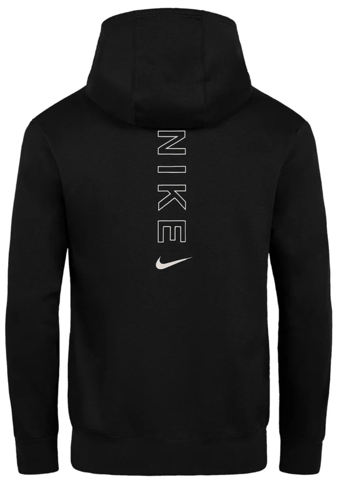 Tuta Nike Uomo Completa Felpata con Cappuccio  Full Zip- NERO