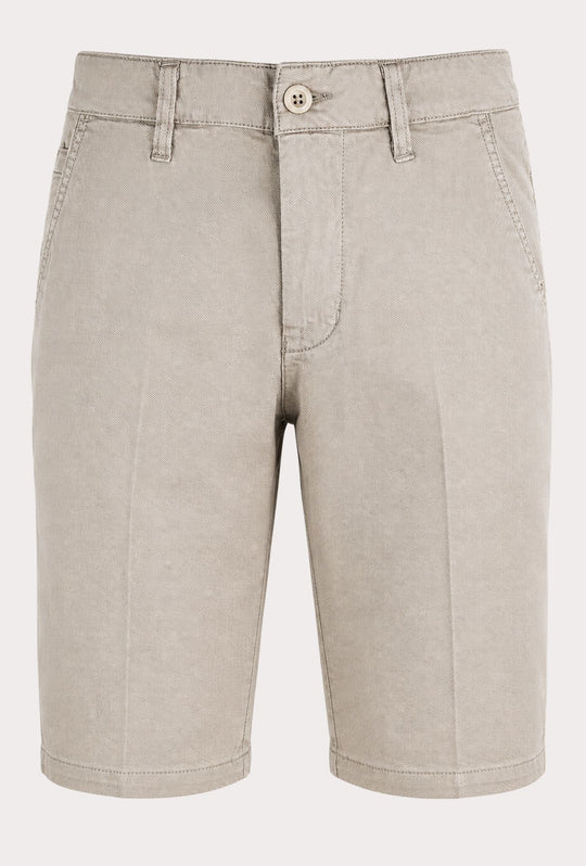 Bermuda uomo in cotone trama lavorata - BEIGE