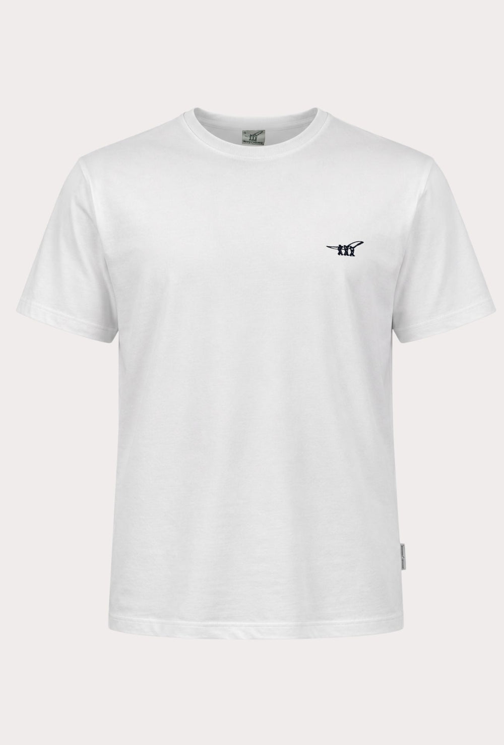T-Shirt Uomo Girocollo HENRY COTTON'S 100% Cotone - BIANCO