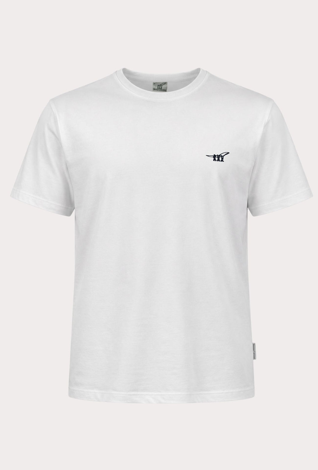 T-Shirt Uomo Girocollo HENRY COTTON'S 100% Cotone - BIANCO