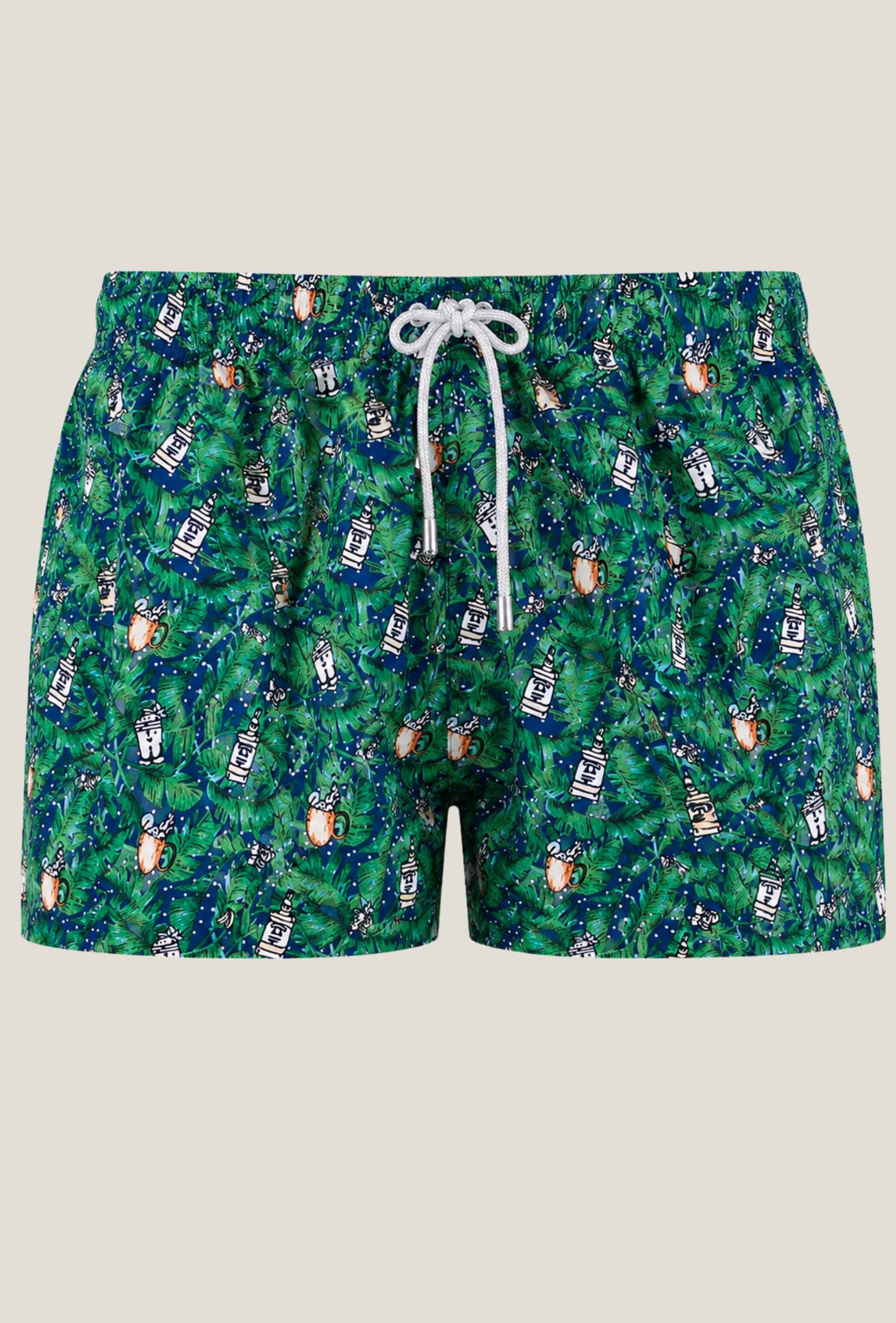 Costume da bagno uomo fantasia tropical mojito – VERDE TROPICALE