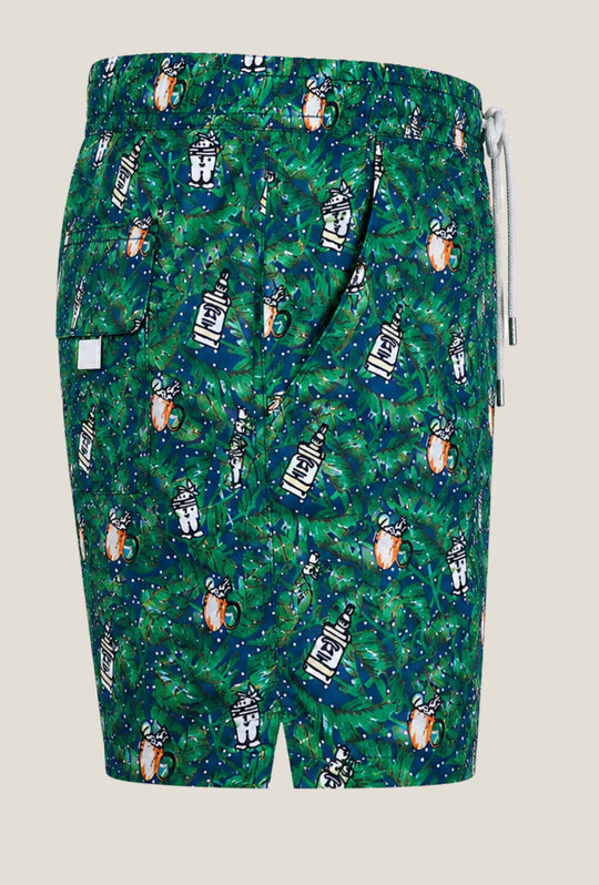 Costume da bagno uomo fantasia tropical mojito – VERDE TROPICALE