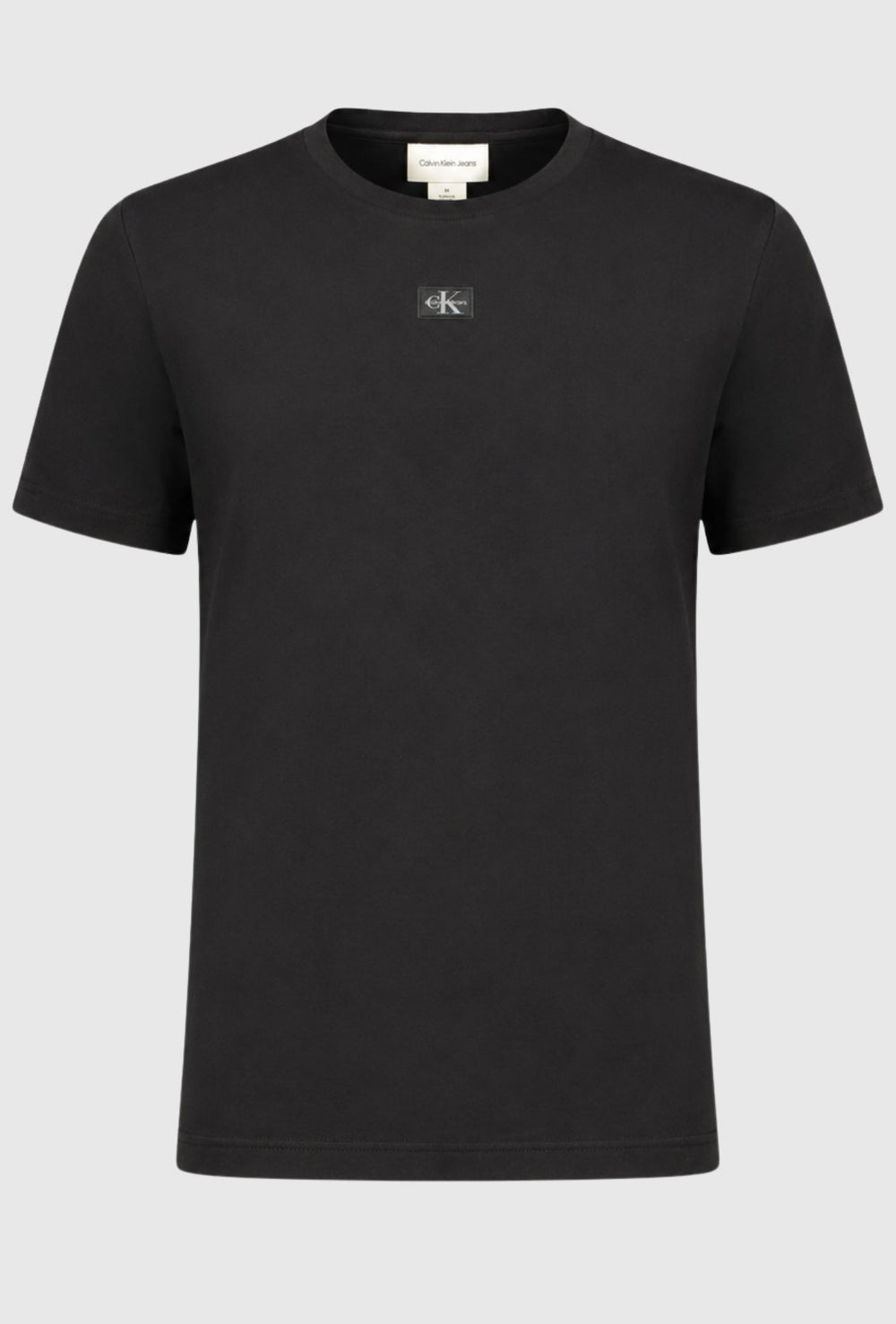 T-Shirt Donna Calvin Klein in Cotone 100% - NERO
