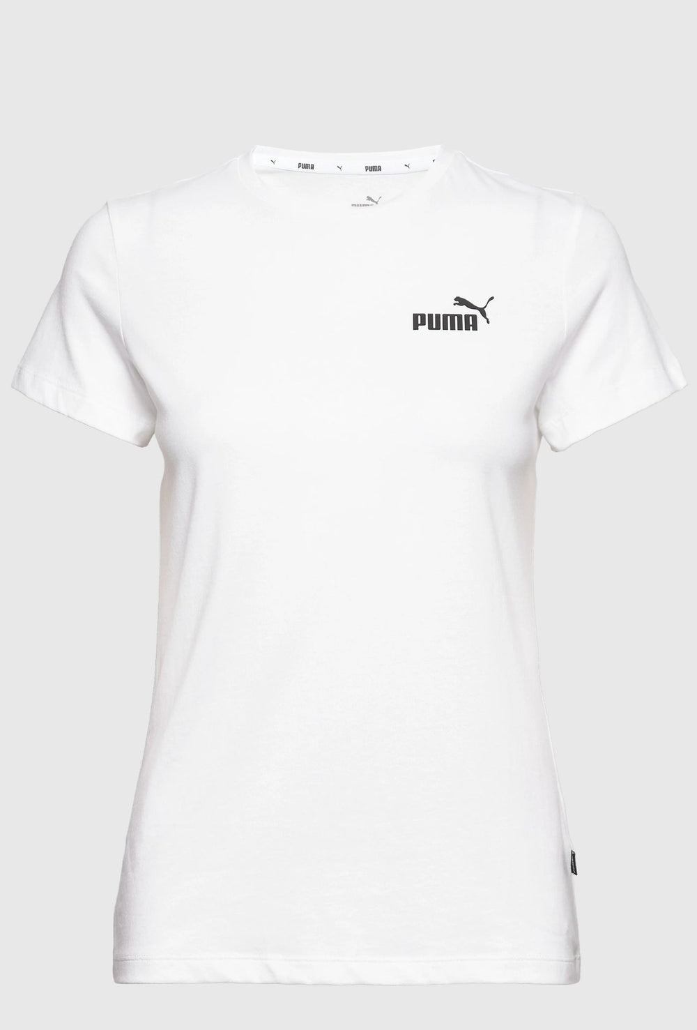 T-Shirt Donna Puma in Cotone 100% – BIANCO