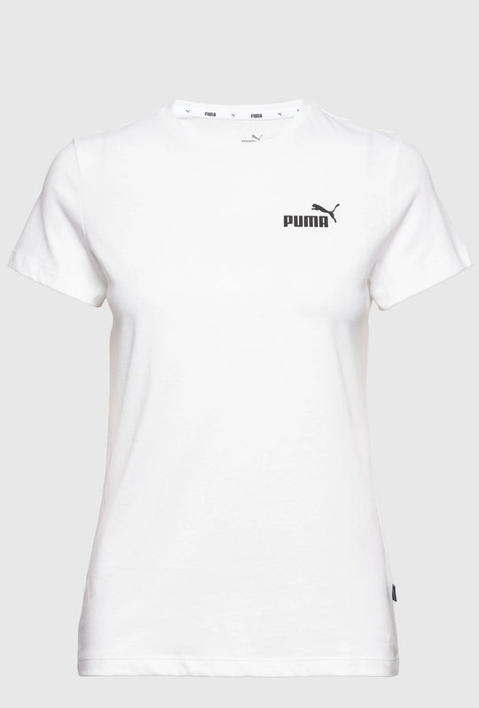 T-Shirt Donna Puma in Cotone 100% – BIANCO