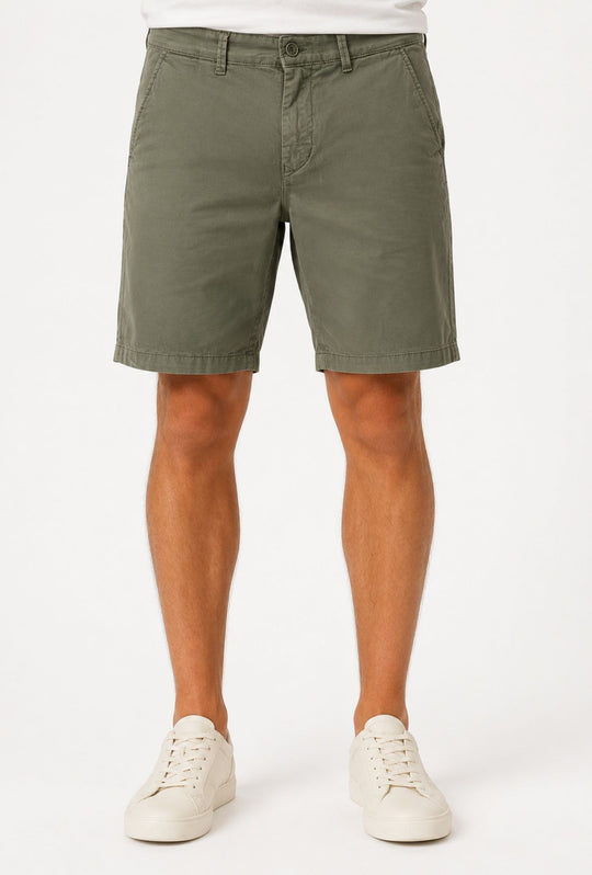 Bermuda uomo tasca america in cotone Pantaloncino Dresserd - VERDE