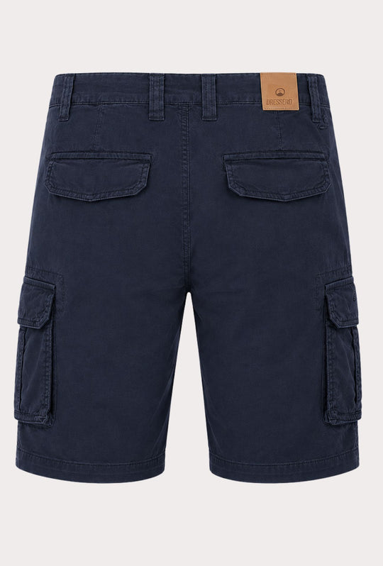 Bermuda Cargo uomo Pantaloncino Dresserd con tasconi laterali - BLU