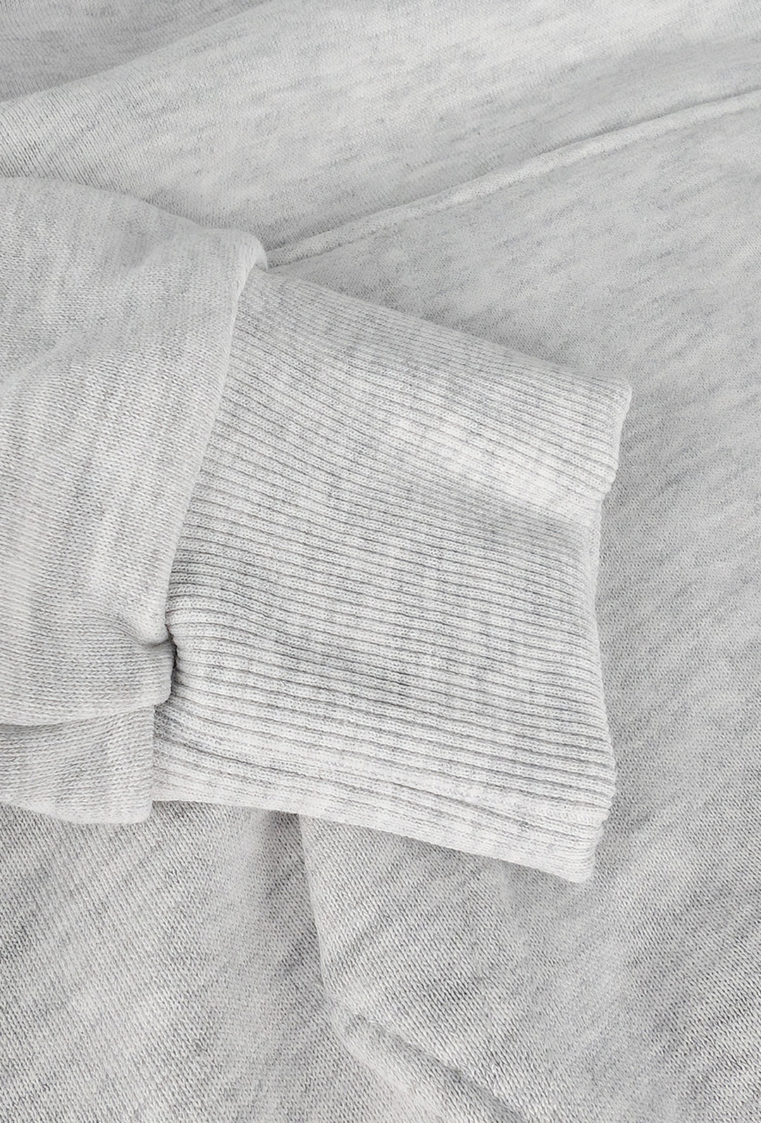 Felpa uomo chiusa con cappuccio in cotone - GRIGIO CHIARO
