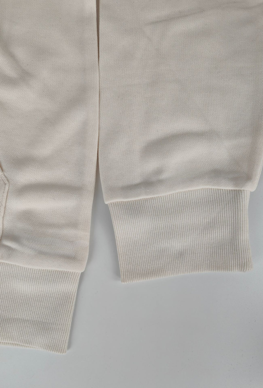 Felpa Uomo in cotone DIADORA con cappuccio logo stampato lato cuore- PANNA