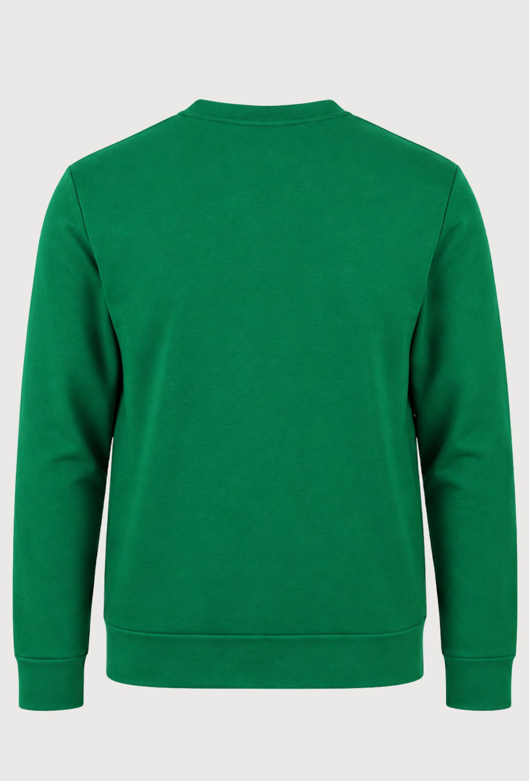 Felpa Uomo Girocollo DIADORA in cotone logo Maxi stampato sul petto- VERDE