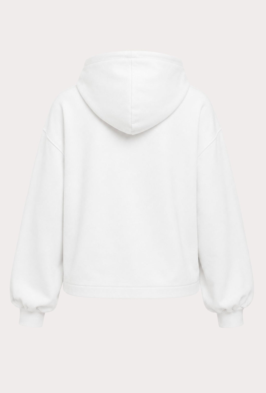 Felpa Donna DIADORA con Cappuccio in Cotone  Vestibilità Oversize- BIANCO