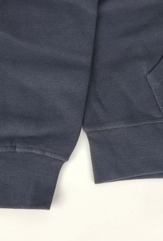 Felpa Uomo Full Zip con cappuccio TOMMY HILFIGER cotone felpato leggero- BLU NAVY