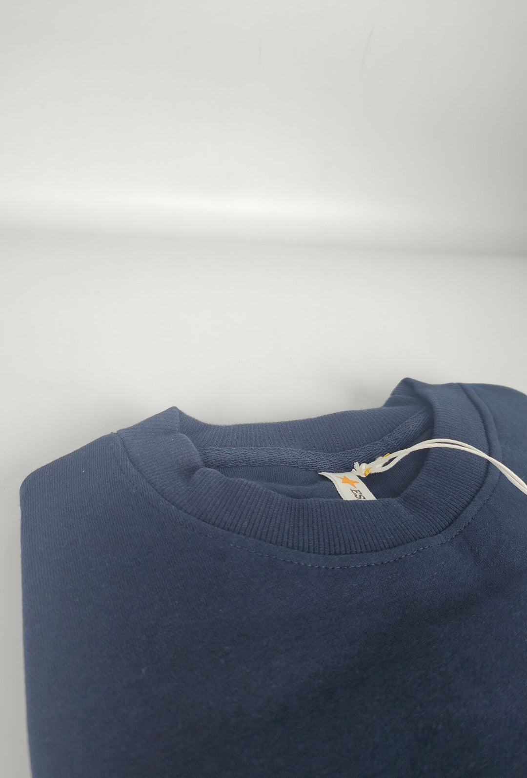 Felpa Uomo Girocollo In Cotone ESERCITO 1659 Logo Gommato in rilievo lato cuore- BLU NAVY