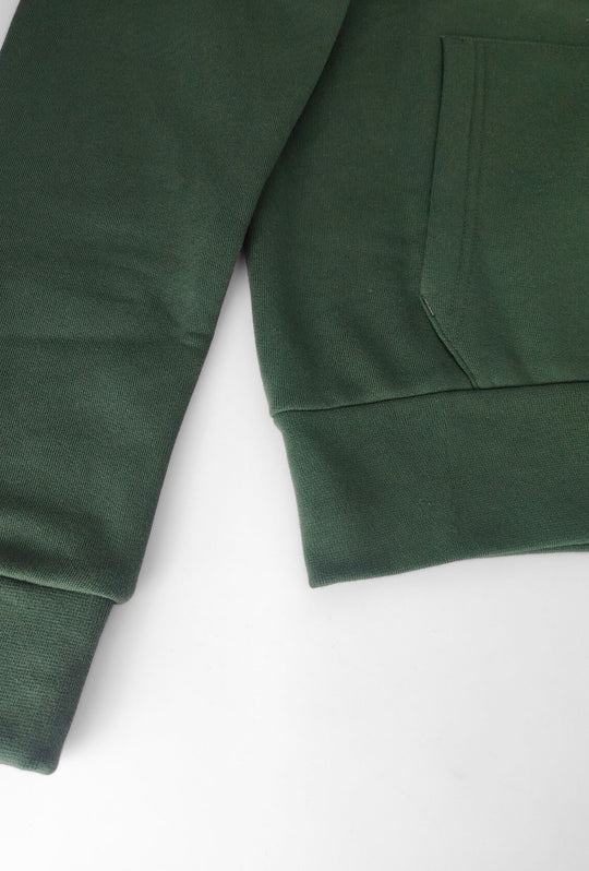 Felpa Uomo Interno felpato LACOSTE con cappuccio - VERDE