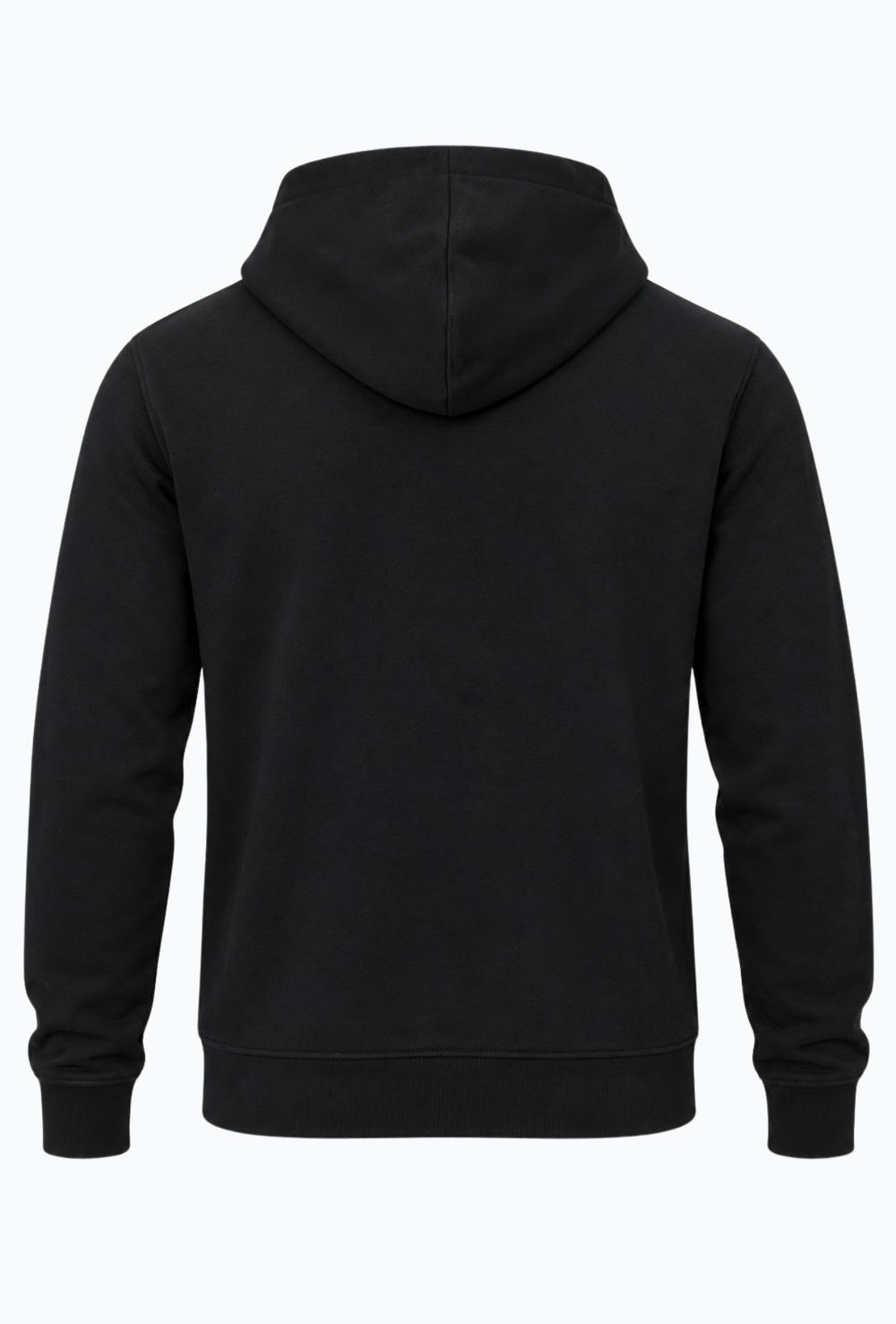 Felpa Uomo con cappuccio TOMMY HILFIGER in cotone felpato leggero Logo cucito lato cuore- NERO