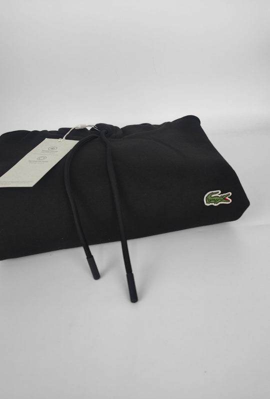 Felpa Uomo Interno felpato LACOSTE con cappuccio - NERO