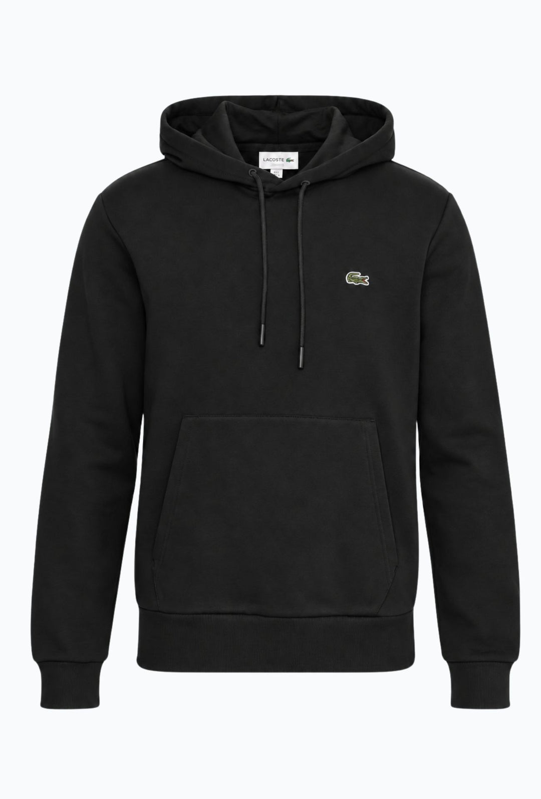 Felpa Uomo Interno felpato LACOSTE con cappuccio - NERO