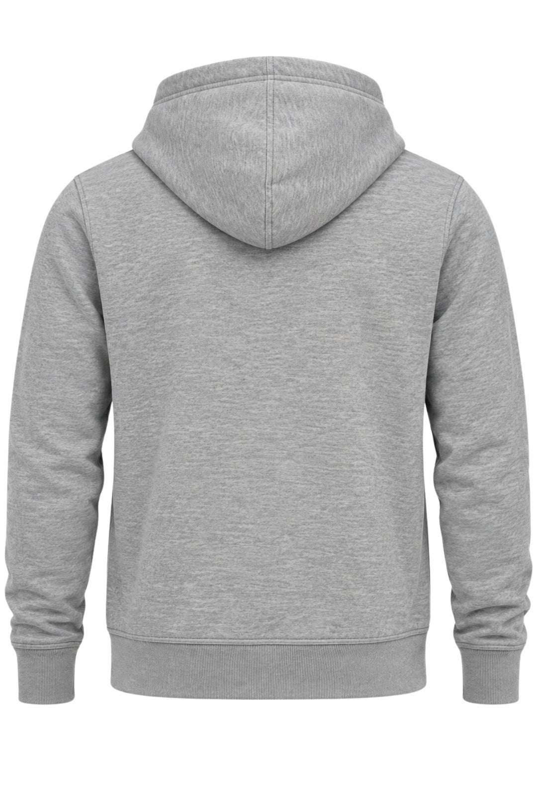 Felpa Uomo Full Zip con cappuccio TOMMY HILFIGER cotone felpato leggero- GRIGIO