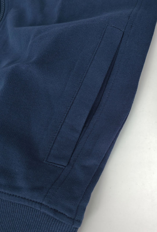 Felpa Uomo Zip Intera Aeronautica Militare- BLU NAVY