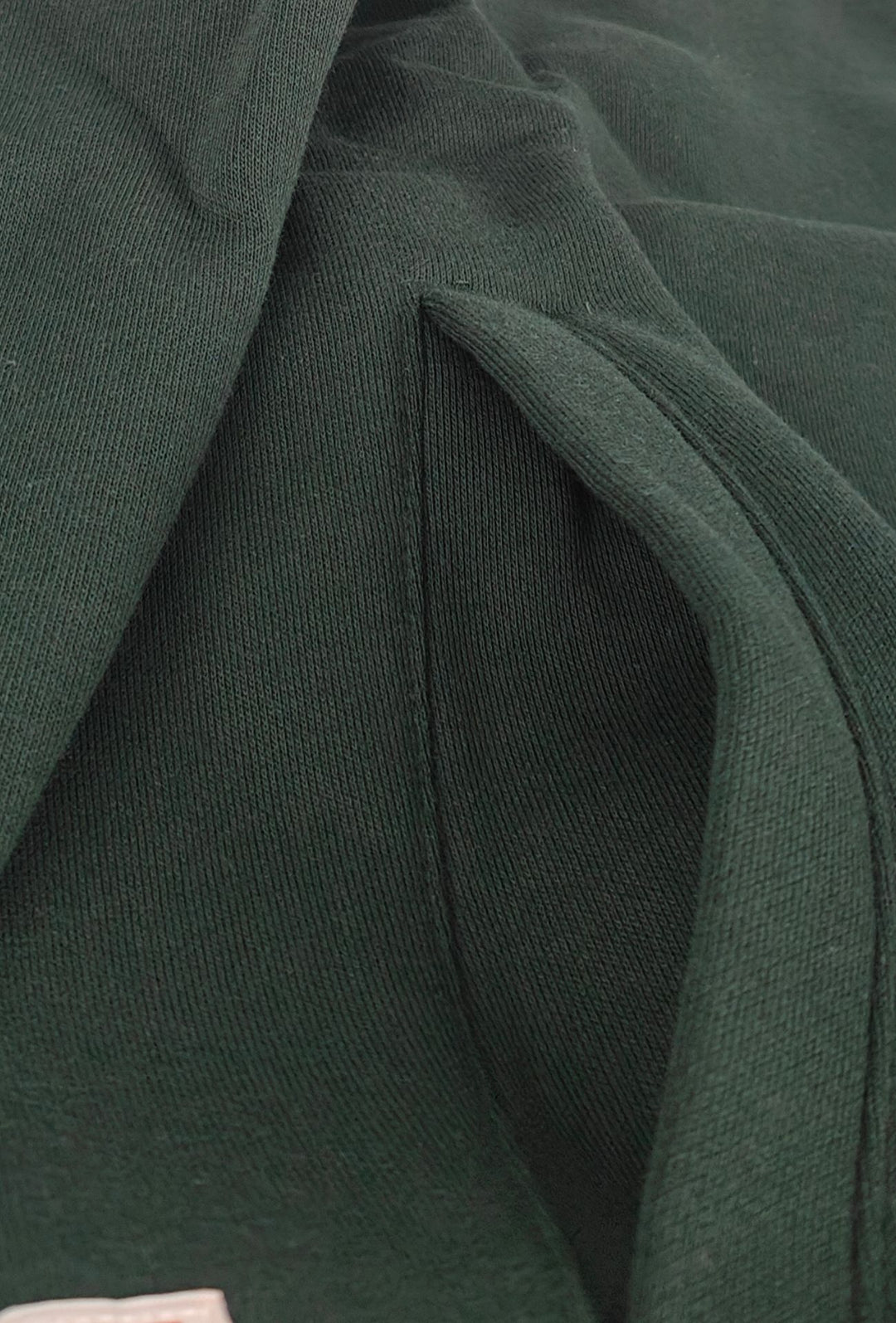 Felpa Uomo Full Zip Senza Cappuccio BEVERLY HILLS POLO CLUB Cotone felpato- VERDE BOSCO