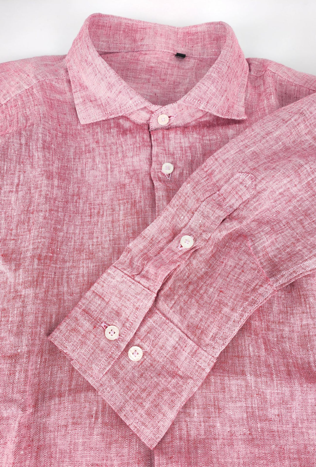 Camicia uomo 100% Lino fiammato Dresserd - BORDEAUX