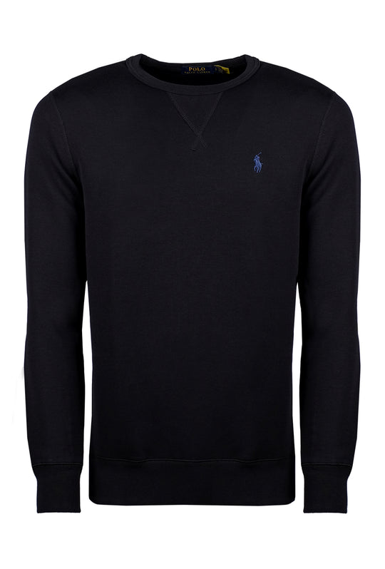 Girocollo Uomo Ralph Lauren Cotone pesante - NERO