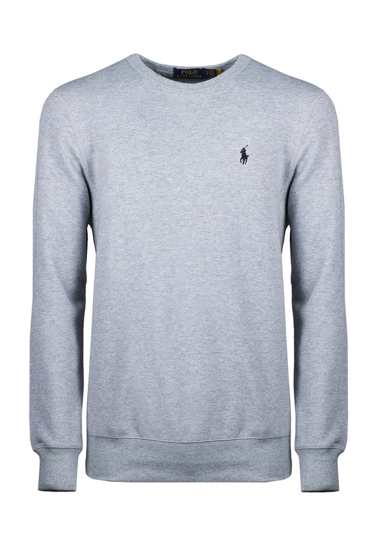 Girocollo Uomo Ralph Lauren Cotone pesante - GRIGIO