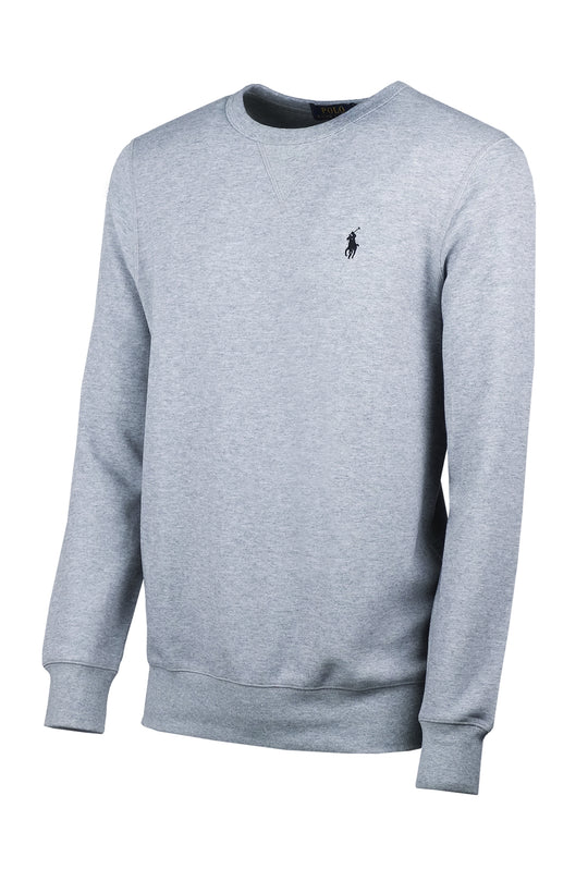 Girocollo Uomo Ralph Lauren Cotone pesante - GRIGIO