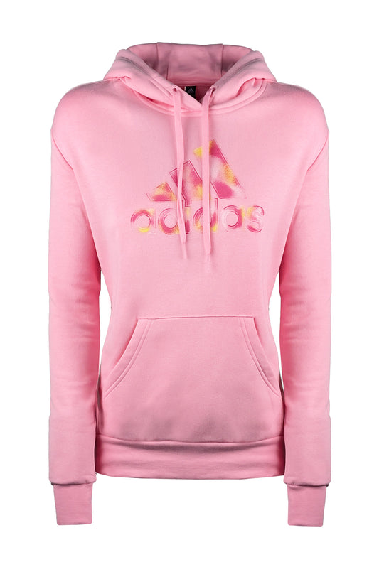 Felpa ADIDAS donna con cappuccio - ROSA