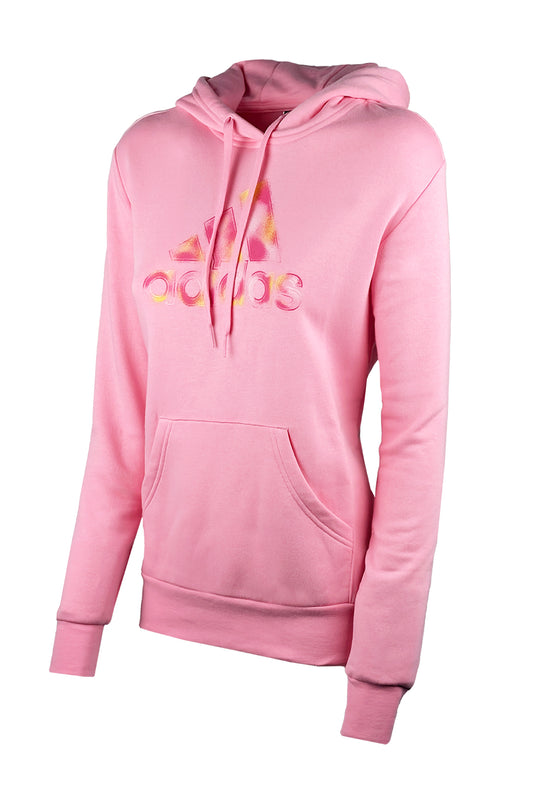 Felpa ADIDAS donna con cappuccio - ROSA