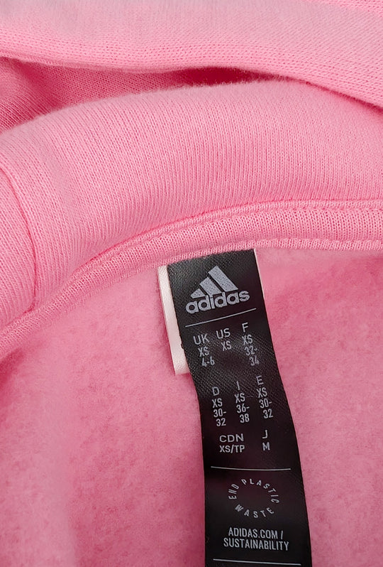 Felpa ADIDAS donna con cappuccio - ROSA