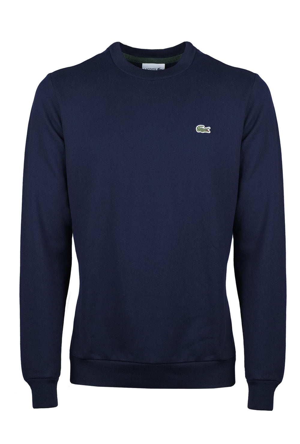 Felpa Uomo LACOSTE girocollo modello felpato - BLU