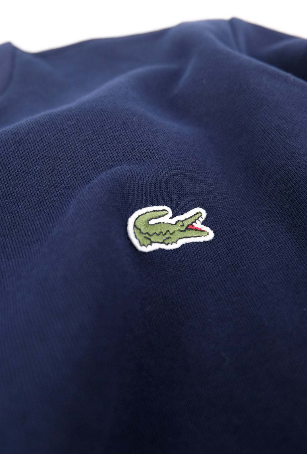 Felpa Uomo LACOSTE girocollo modello felpato - BLU