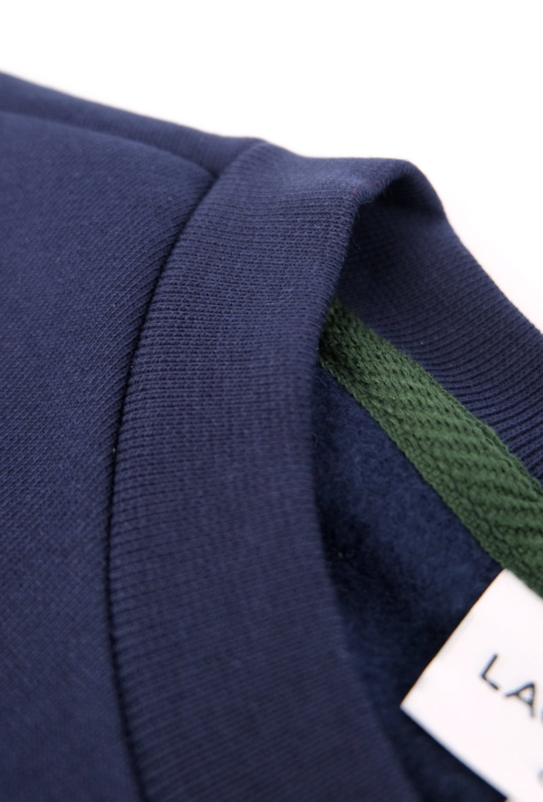 Felpa Uomo LACOSTE girocollo modello felpato - BLU