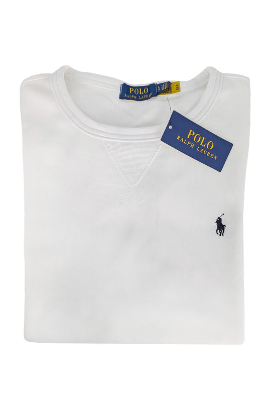 Girocollo Uomo Ralph Lauren Cotone pesante - BIANCO