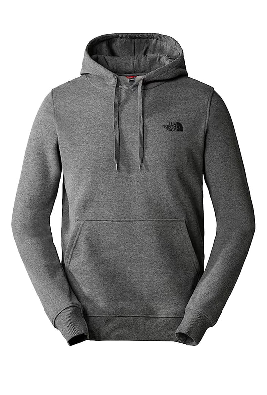 Felpa Uomo The North Face con cappuccio Simple Dome hoodie - GRIGIO