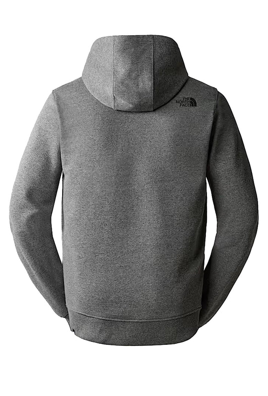 Felpa Uomo The North Face con cappuccio Simple Dome hoodie - GRIGIO