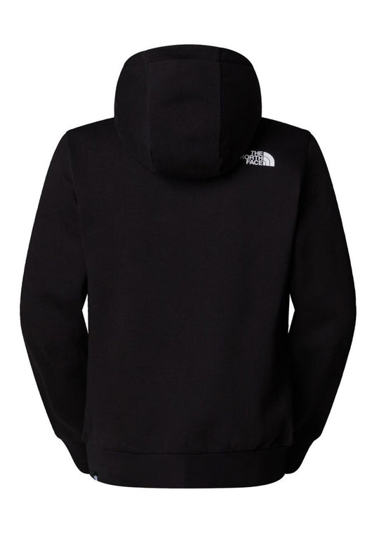 Felpa Uomo The North Face con cappuccio Simple Dome hoodie - NERO