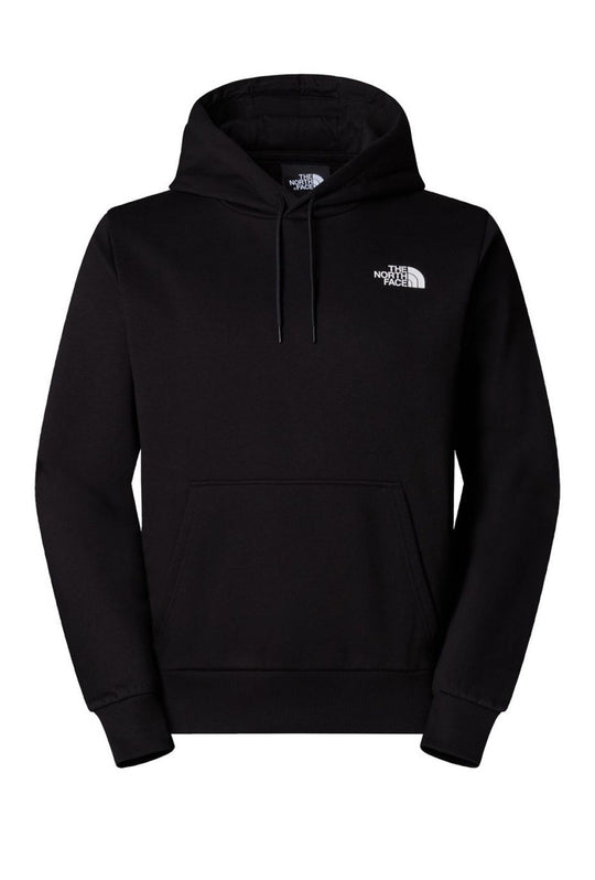 Felpa Uomo The North Face con cappuccio Simple Dome hoodie - NERO