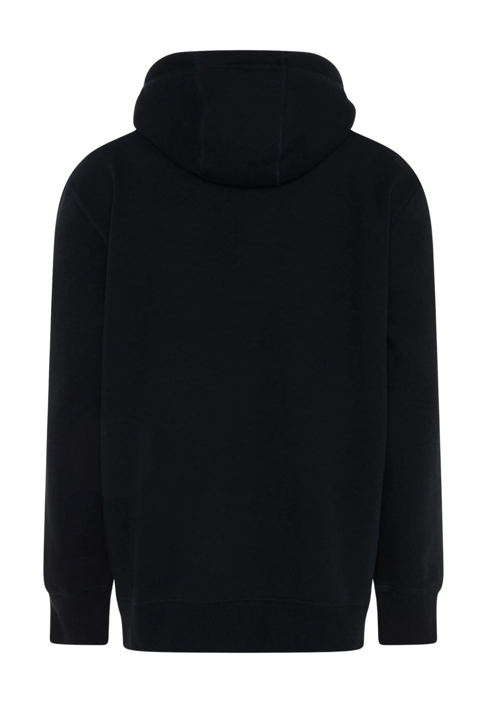 Felpa uomo Tommy Hilfiger Flex con cappuccio e logo Regular fit invernale - NERO