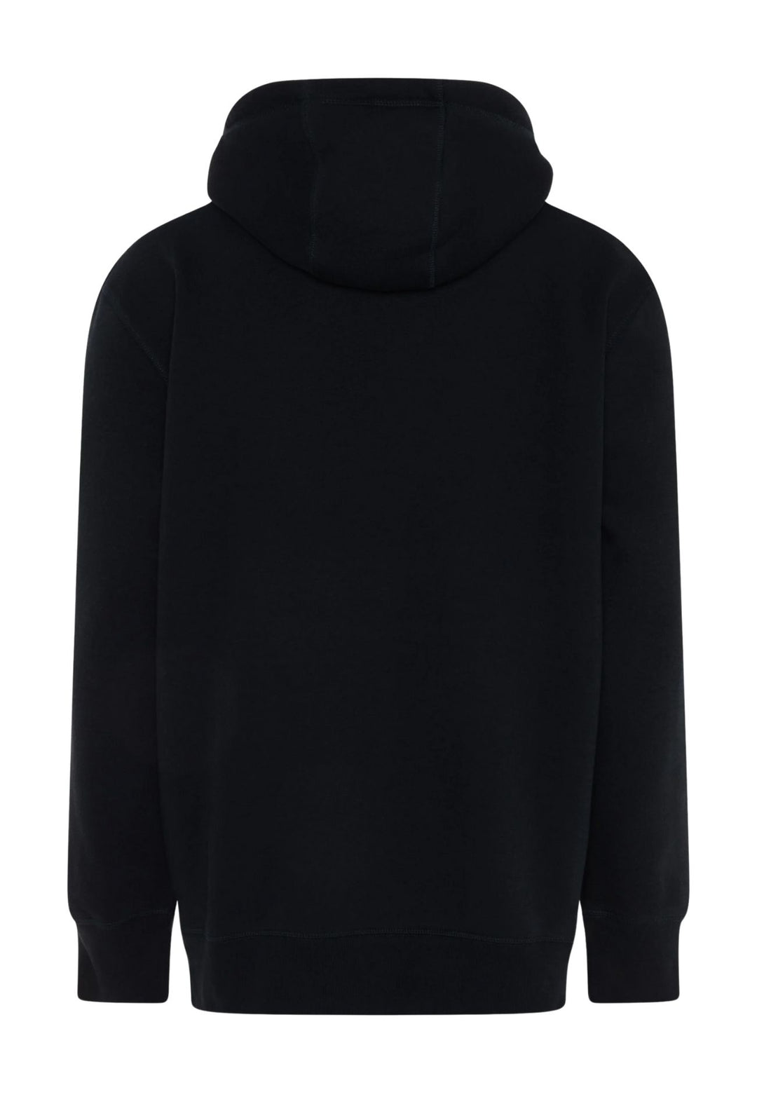 Felpa uomo Tommy Hilfiger Flex con cappuccio e logo Regular fit invernale - NERO