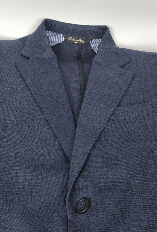 Giacca Uomo PORTOCERVO in Cotone  Drop 7- BLU NAVY