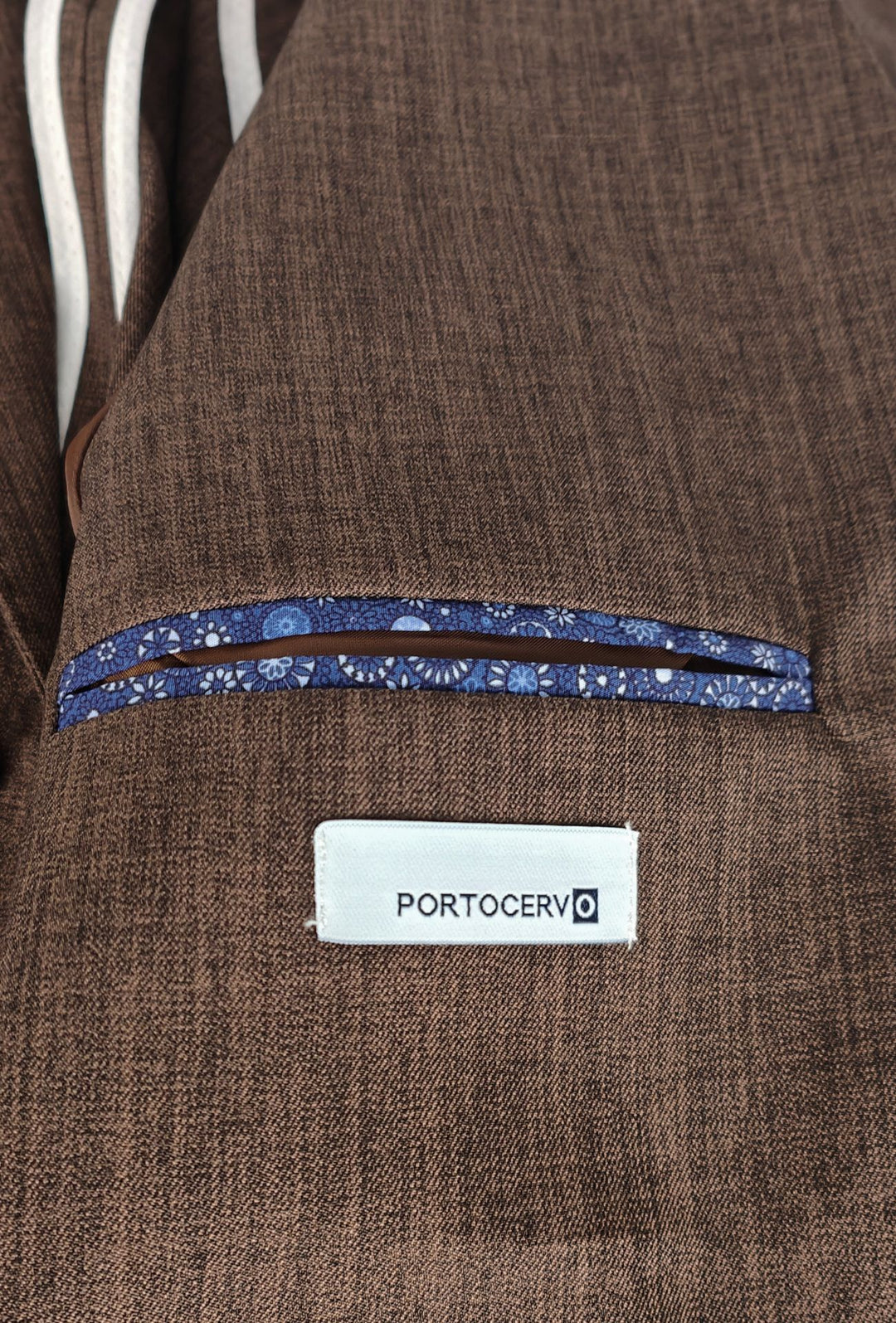 Giacca Uomo PORTOCERVO in Cotone  Drop 7- MORO
