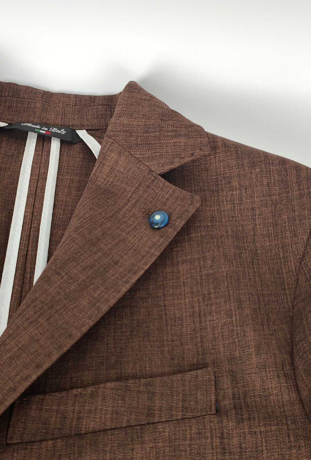 Giacca Uomo PORTOCERVO in Cotone  Drop 7- MORO