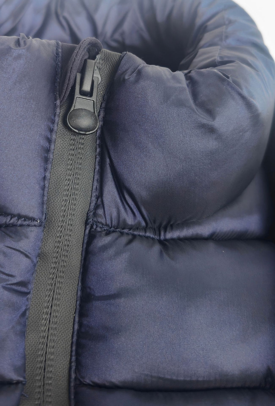 Giubbotto Uomo Tessuto Tecnico con Inserti Interni Trapuntati- BLU NAVY
