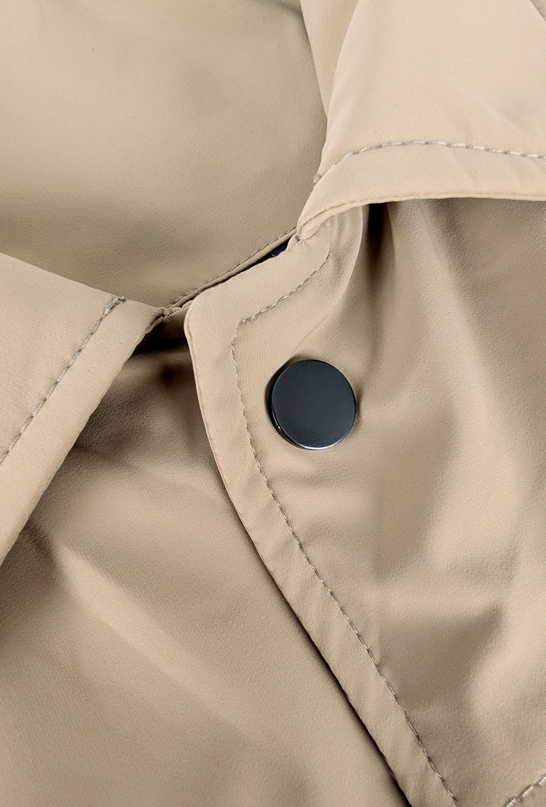 Giubbotto Uomo Dresserd con bottoni e colletto - BEIGE