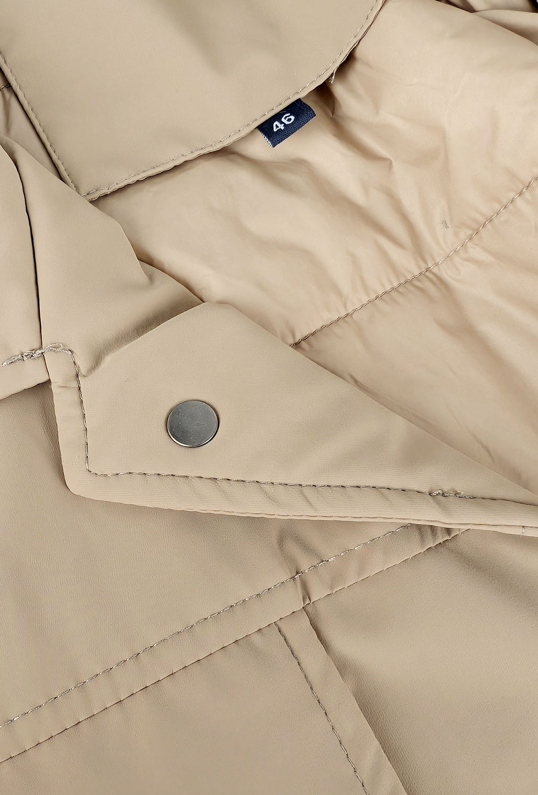 Giubbotto Uomo Dresserd con bottoni e colletto - BEIGE