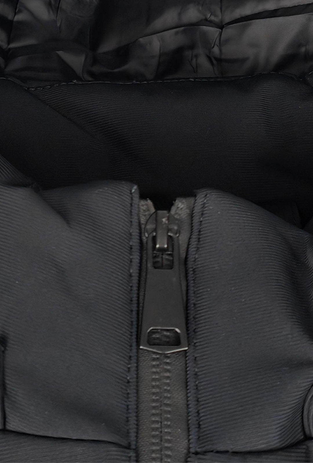 Giubbotto Uomo in Tessuto Tecnico con Cappuccio Removibile- BLU SCURO