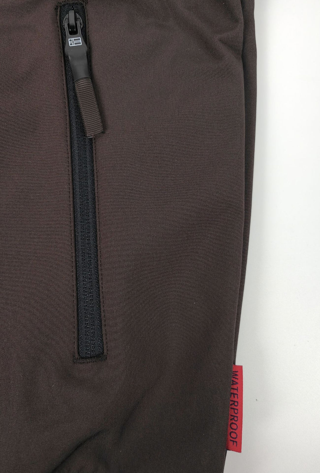 Giubbino Uomo Slim Norway Waterproof con Interno in Pile senza cappuccio- MORO