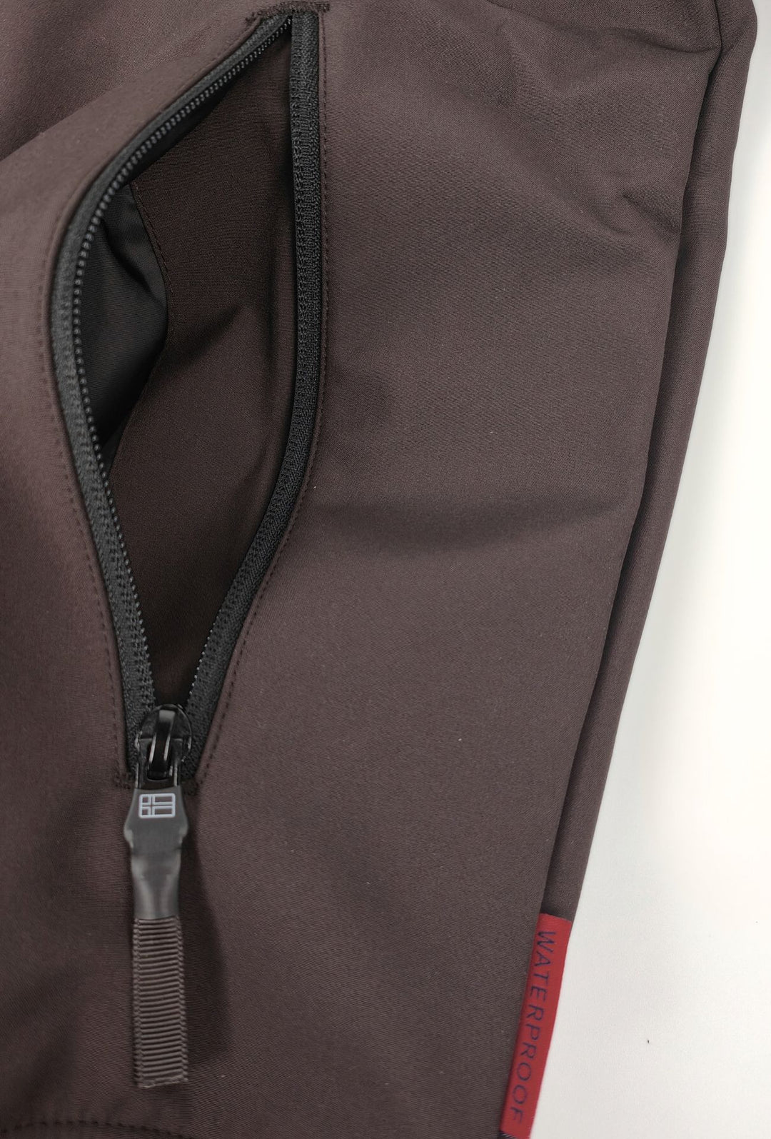 Giubbino Uomo Slim Norway Waterproof con Interno in Pile senza cappuccio- MORO